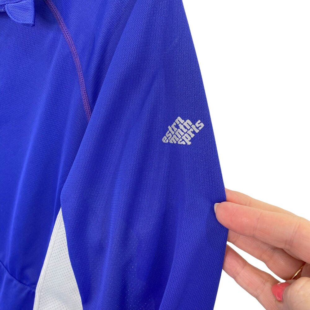 Eastern Mountain Sports EMS Shirt Womens Medium Tech Wick 1/4 zip Long Sleeve - Picture 4 of 9